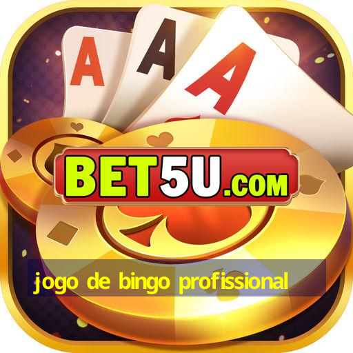 jogo de bingo profissional